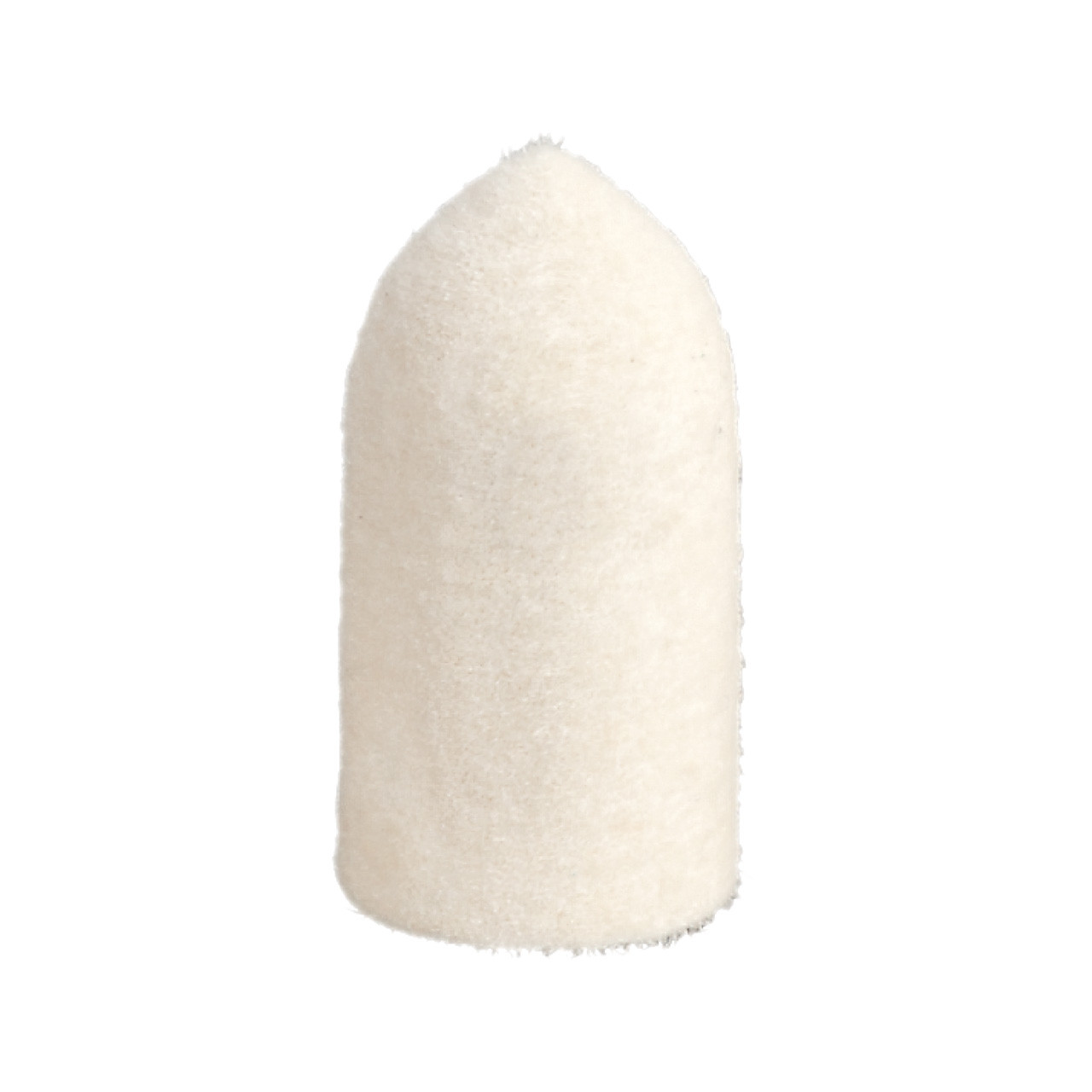 Hard Unmounted Felt Cones, Large - 3/4" x 1/2", Pointed