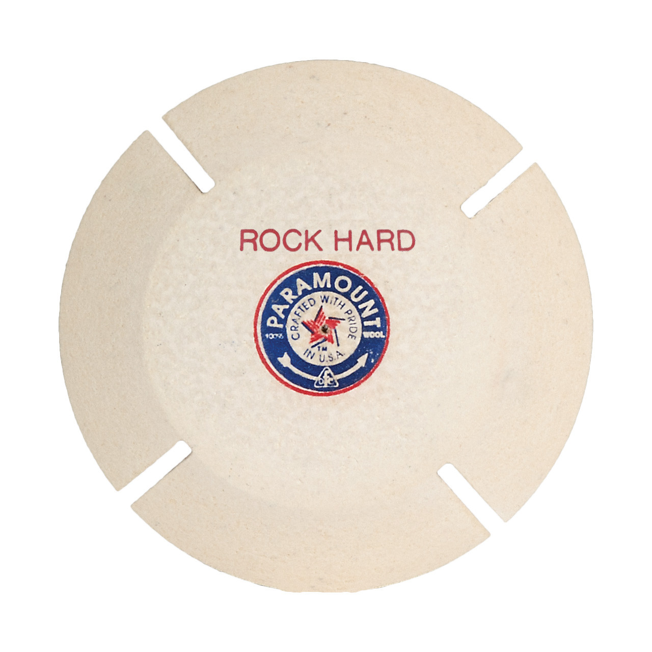 Paramount® Felt Split Lap 6" Rock-Hard