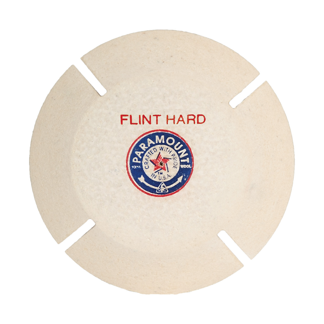 Paramount® Felt Split Lap 6" Flint-Hard