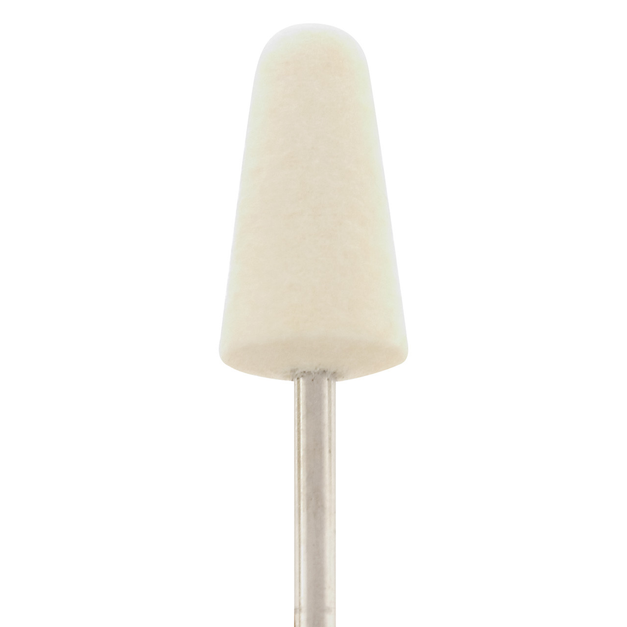 Mounted Felt Bobs, Round & Cone - 1/8" Shank, 1011 Hard  (Pkg. of 12)