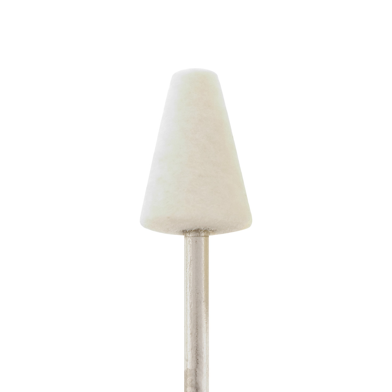 Mounted Felt Bobs, Round & Cone - 1/8" Shank, 1040 Hard  (Pkg. of 12)