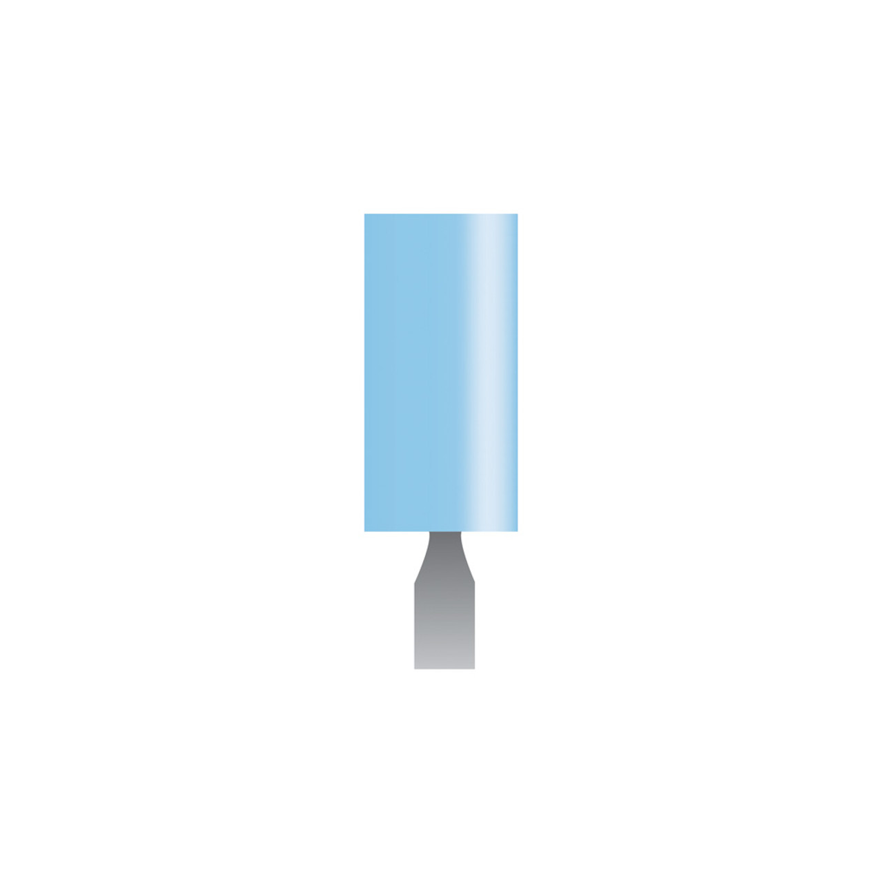 Light Blue Mounted Stones, 3mm Shank - W163  (Pkg of 12)