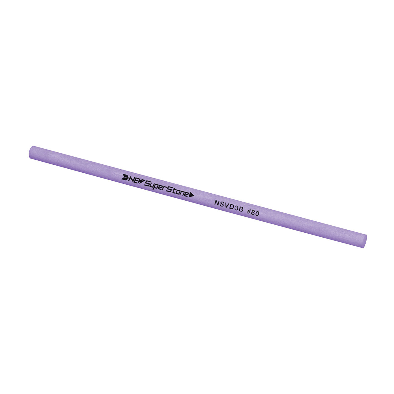 NSS 3.0 Round x 100mm 80 Grit Violet New Super Ceramic Stone