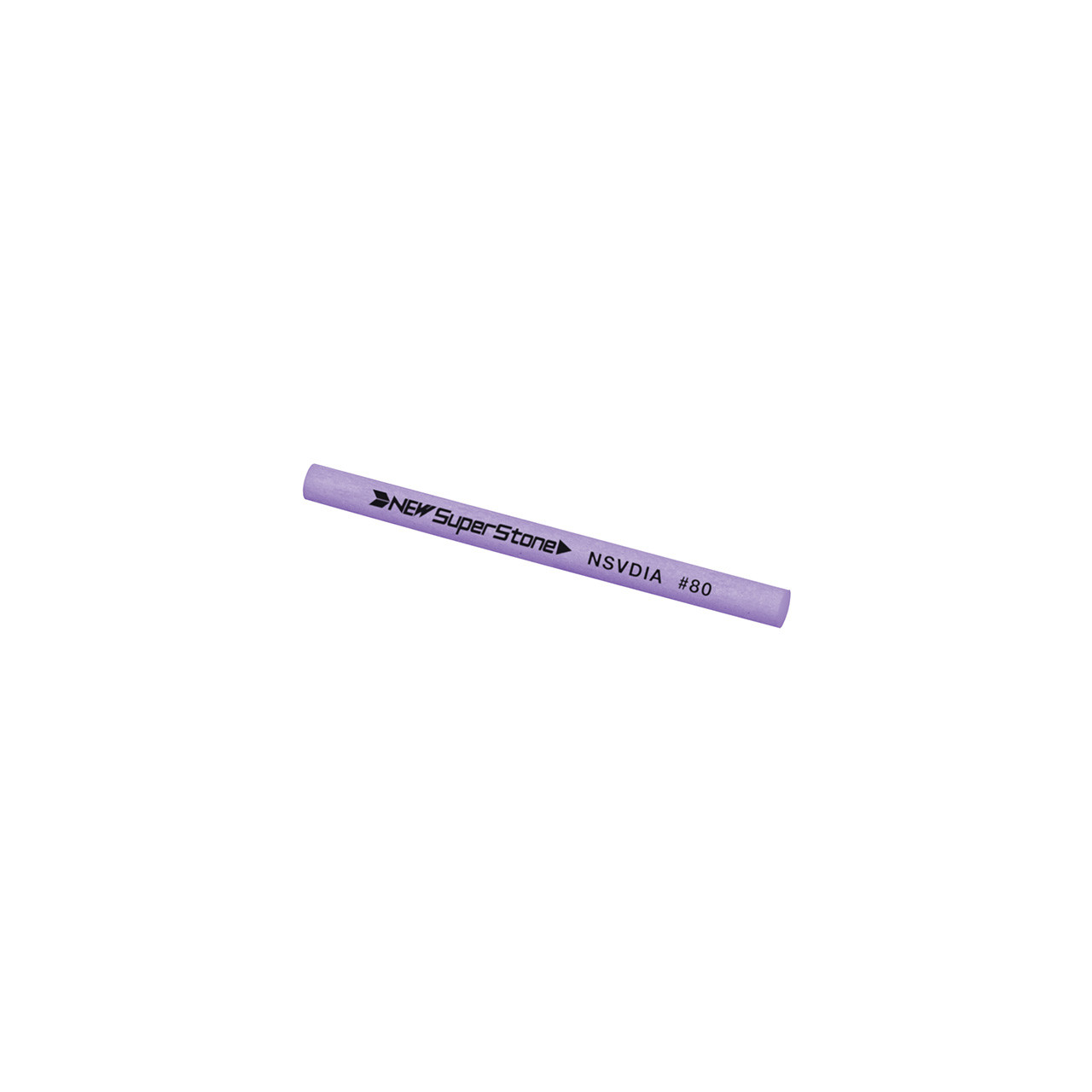 NSS 3.175 Round x 50mm 80 Grit Violet New Super Ceramic Stone