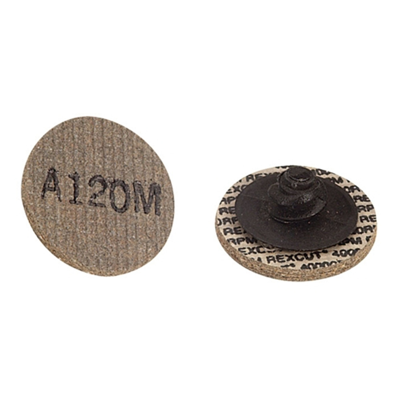 Quick-Change Cotton Fiber Wheel 1" 120 Grit