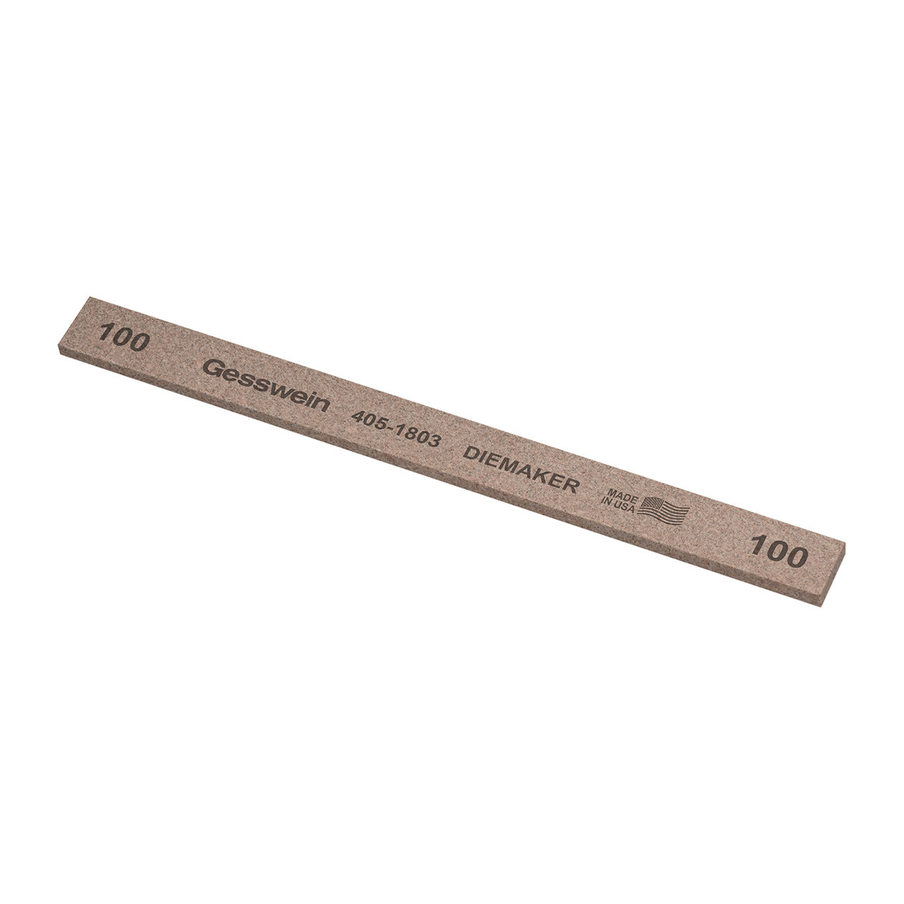 Gesswein® Diemaker Stones - 1/2" x 1/8" x 6", 100 Grit  (Pkg. of 12)