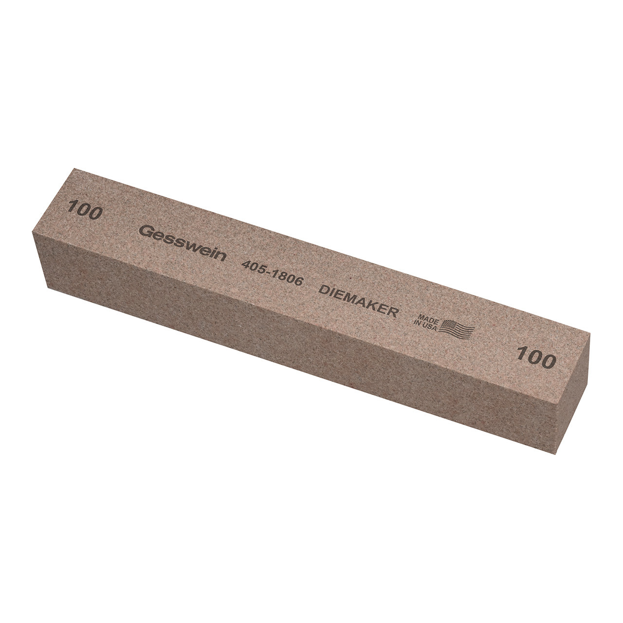 Gesswein® Diemaker Stones - 1" x 1" x 6", 100 Grit  (Pkg. of 6)