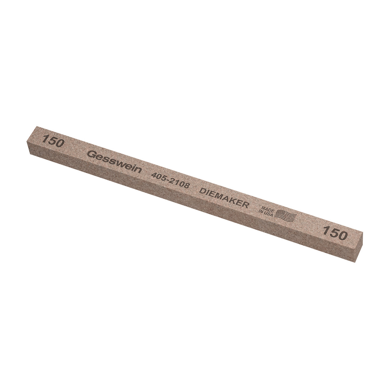 Gesswein® Diemaker Stones - 3/8" x 3/8" x 6", 150 Grit  (Pkg. of 12)