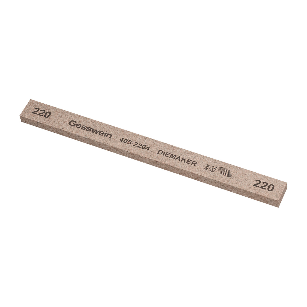 Gesswein® Diemaker Stones - 1/2" x 1/4" x 6", 220 Grit  (Pkg. of 12)