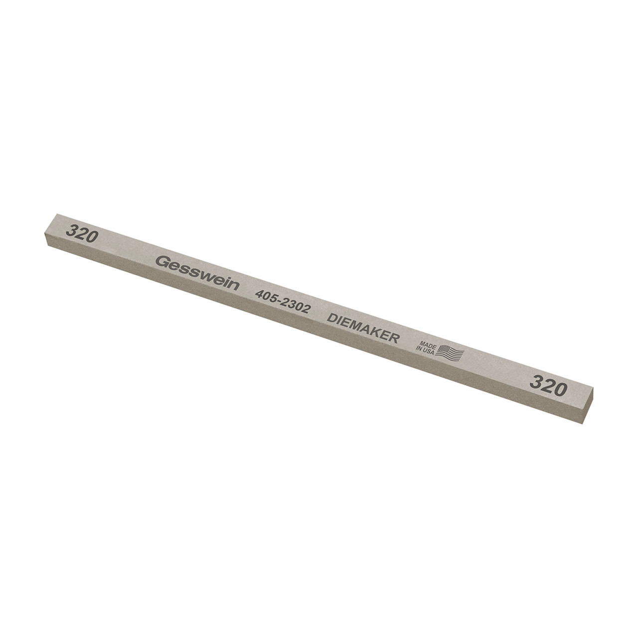 Gesswein® Diemaker Stones - 1/4" x 1/4" x 6", 320 Grit  (Pkg. of 12)