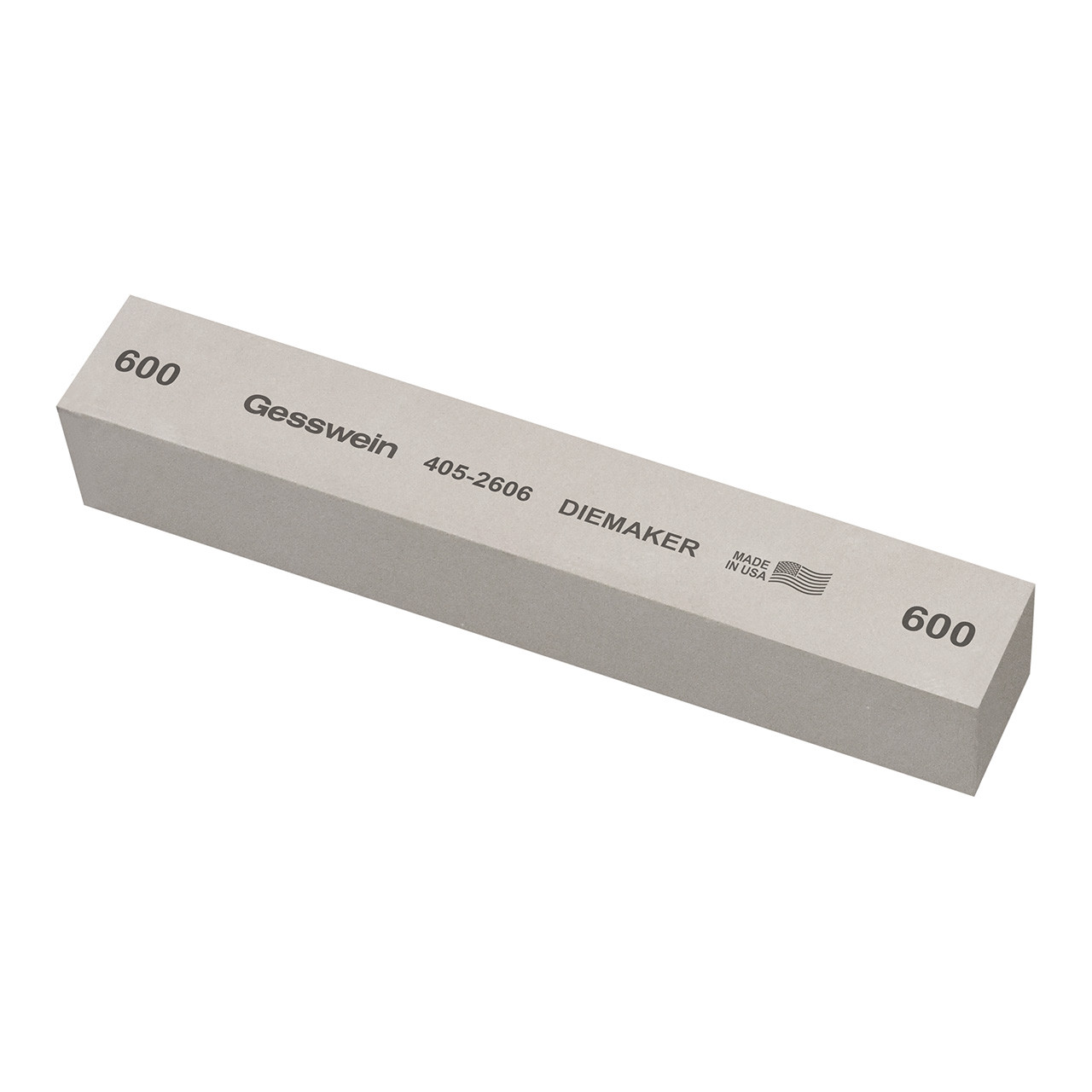 Gesswein® Diemaker Stones - 1" x 1" x 6", 600 Grit  (Pkg. of 6)