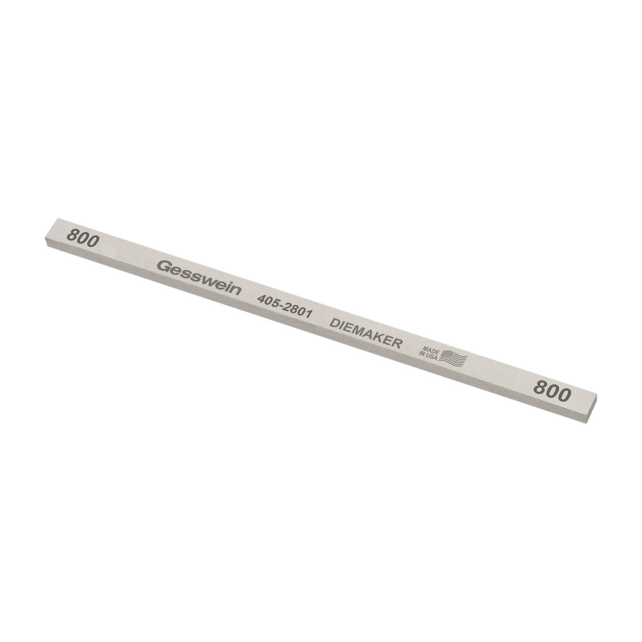 Gesswein® Diemaker Stones - 1/4" x 1/8" x 6", 800 Grit  (Pkg. of 12)