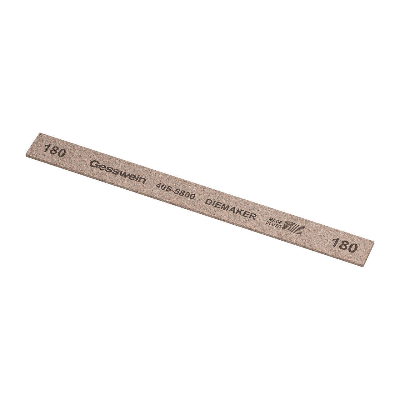 Gesswein® Diemaker Stones - 1/2" x 1/16" x 6", 180 Grit  (Pkg. of 12)