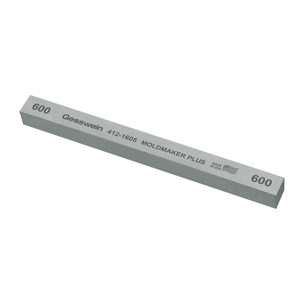 Gesswein® Moldmaker Plus Stones - 1/2" x 1/2" x 6", 600 Grit  (Pkg. of 6)