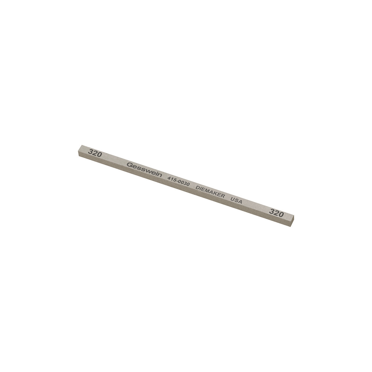 Gesswein® Diemaker Stones - 5/32" x 5/32" x 4", 320 Grit  (Pkg. of 12)