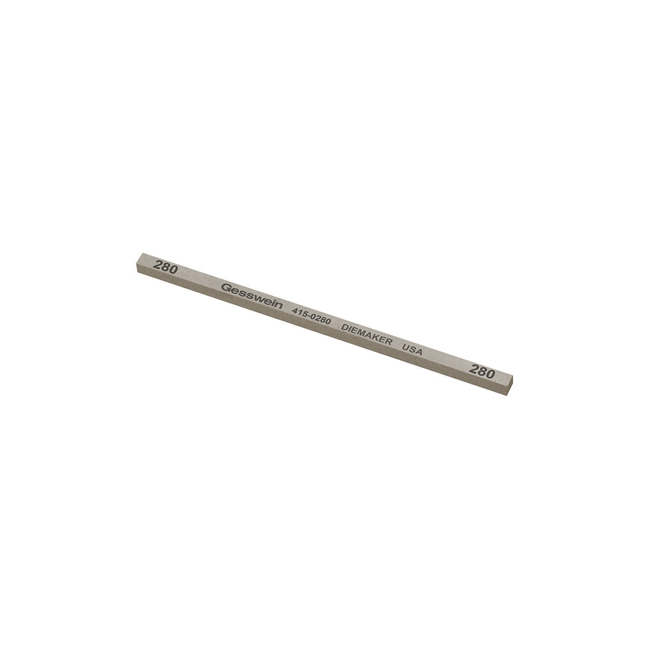 Gesswein® Diemaker Stones - 5/32" x 5/32" x 4", 280 Grit  (Pkg. of 12)