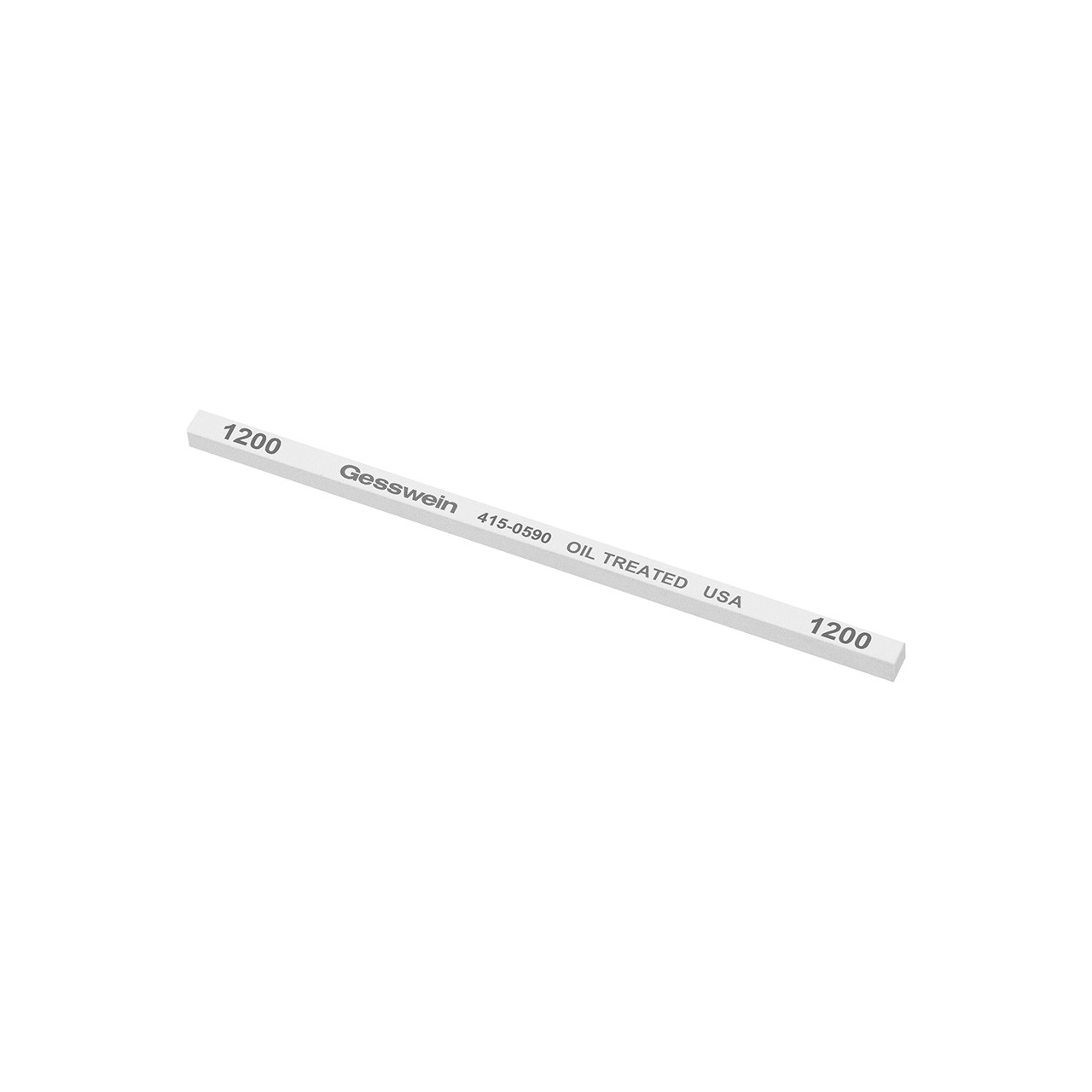 Gesswein® Oil-Treated Stones - 5/32" x 5/32" x 4", 1200 Grit  (Pkg. of 12)