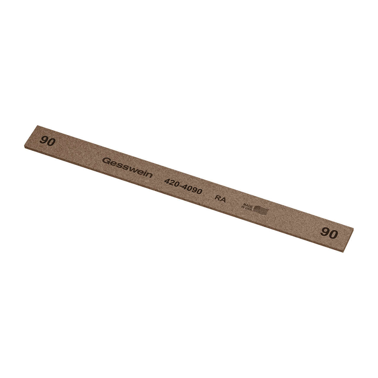 Gesswein® RA Stones - 1/2" x 1/16" x 6", 90 Grii  (Pkg. of 12)