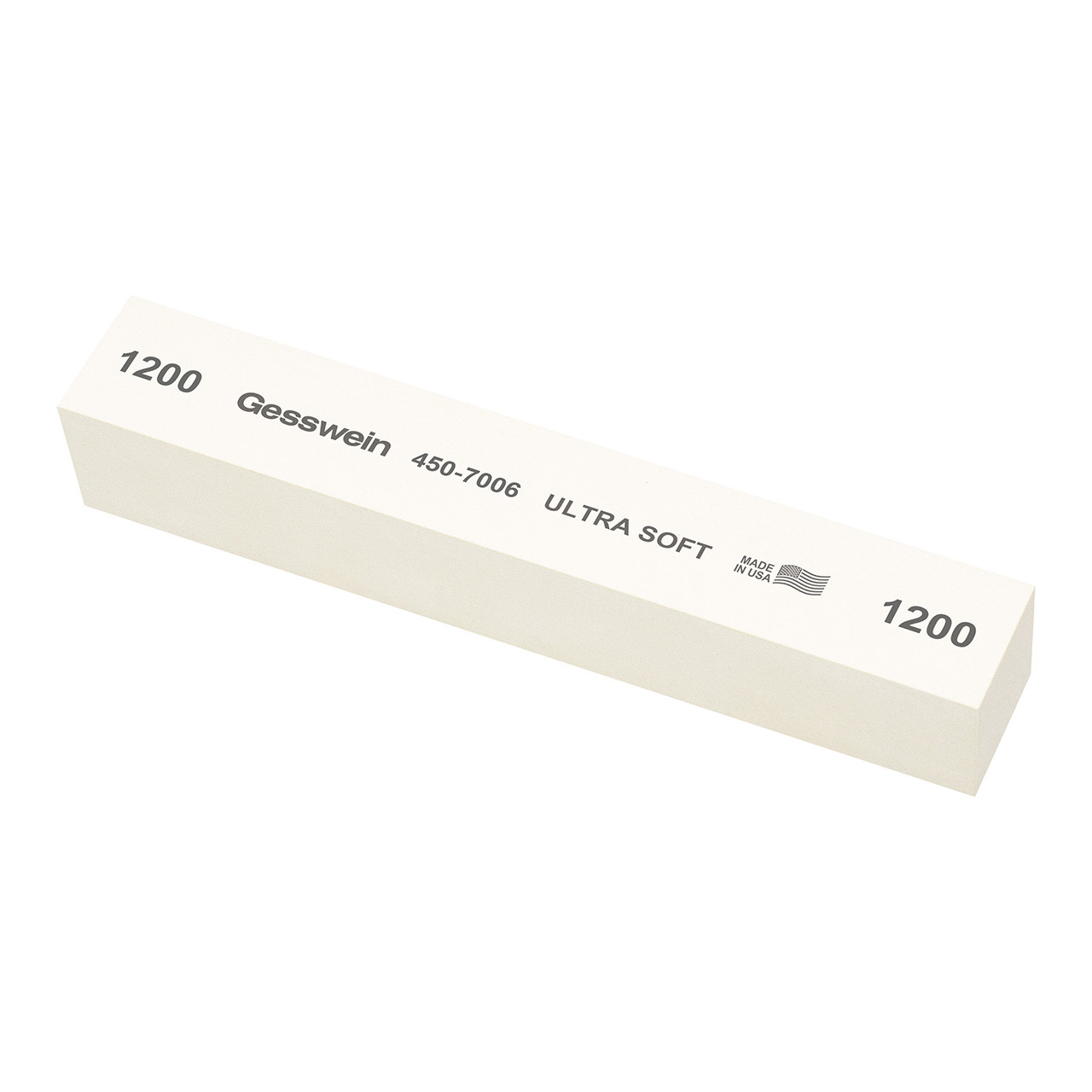 Gesswein® Ultra-Soft Stones - 1" x 1" x 6", 1200 Grit  (Pkg. of 6)