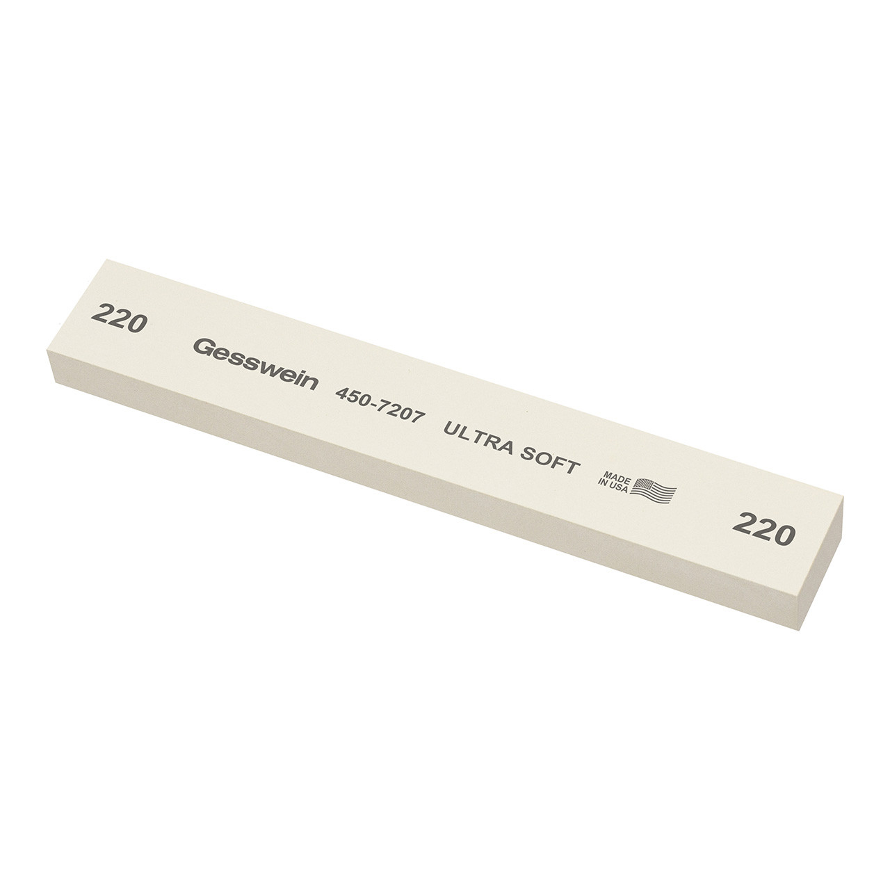 Gesswein® Ultra-Soft Stones - 1" x 1/2" 6", 220 Grit  (Pkg. of 6)