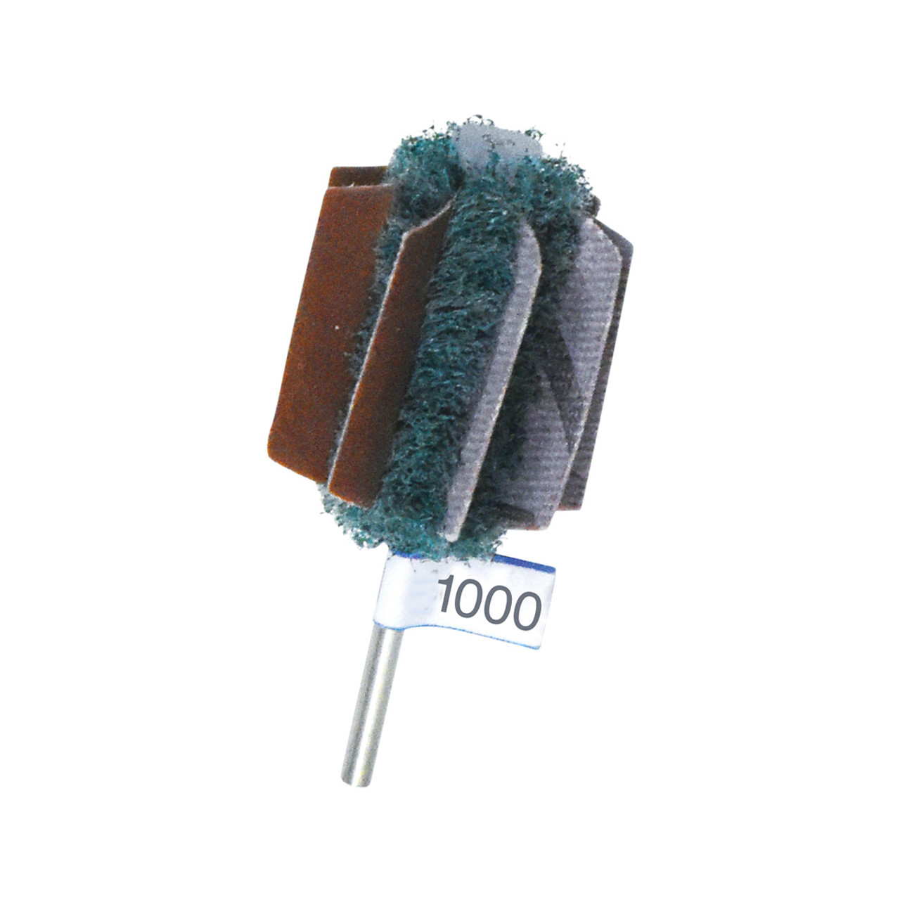 Mini Mounted Abrasive Buffs  - 1000 Grit  (Pkg. of 3)