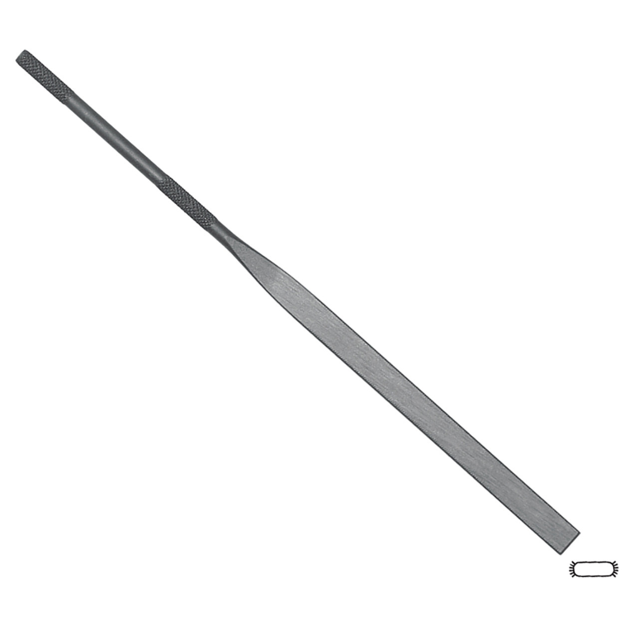 Grobet USA® Joint Cut 2 16cm Swiss Pattern Needle File