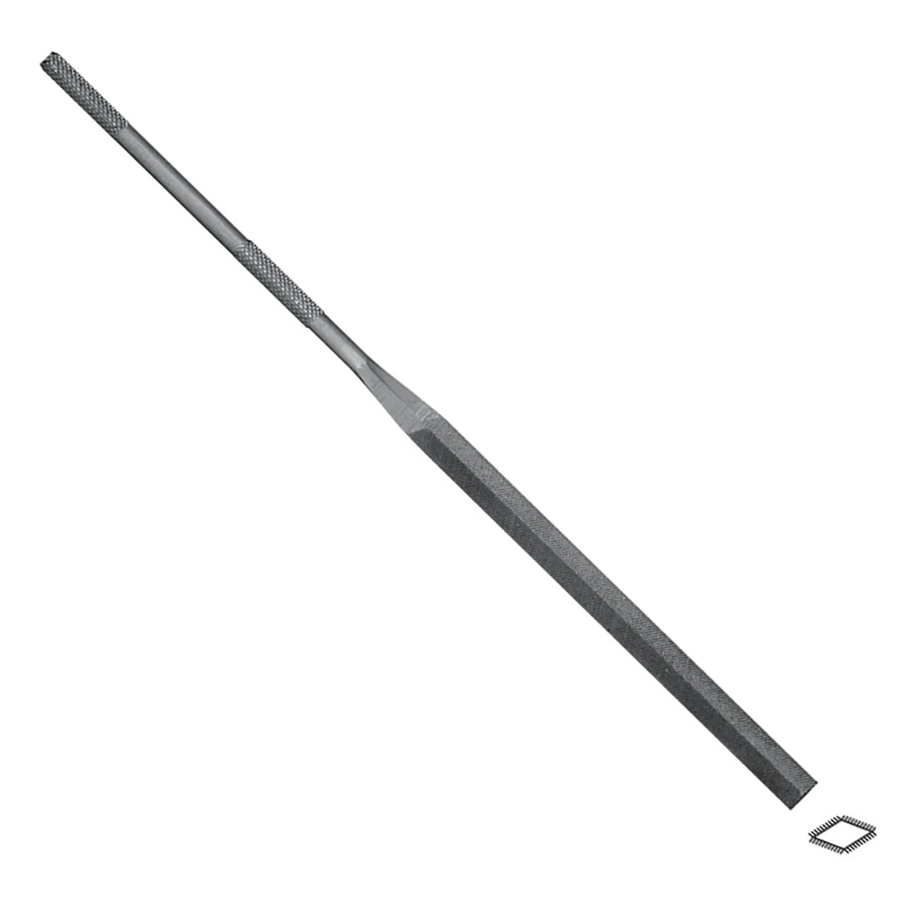 Grobet USA® Slitting Cut2 16cm Swiss Pattern Needle File