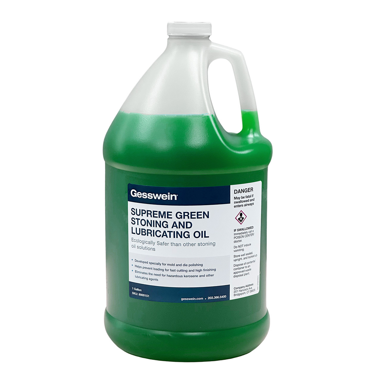 Supreme Green Stoning Oil - 1 Gallon