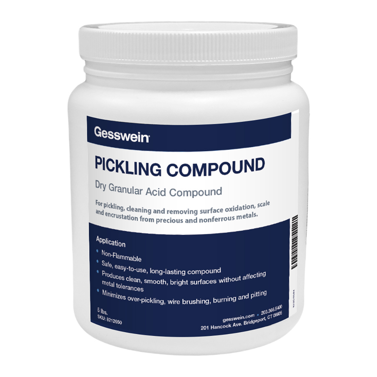 Gesswein®  Pickling Compound - 5 lbs.