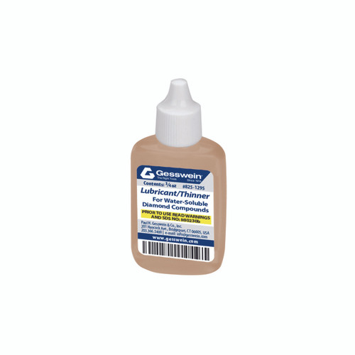 Lubricant/Thinner - Water-Soluble, 3/4 oz. Squeeze Bottle