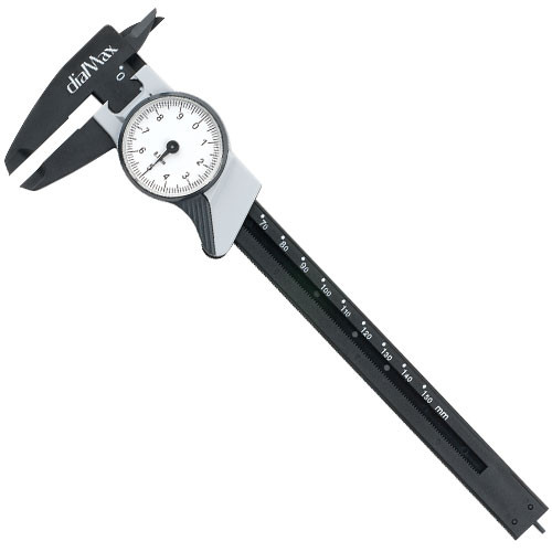 150mm Swiss Plastic/Fiberglass Dial Caliper