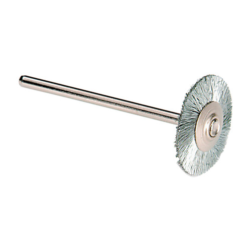 Mounted Wire Wheel Brushes - Steel (Pkg. of 12)