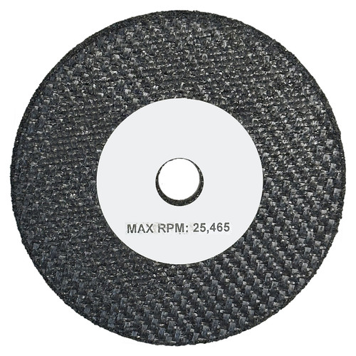 Nylon Cut-Off Discs, Aluminum Oxide - 3" x 0.094", 3/8" AH