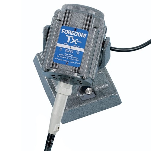 Foredom® TXMH Bench Motor with Square Drive Shaft