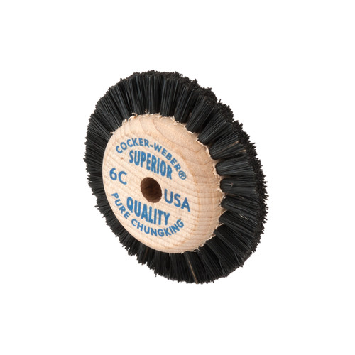 Cocker-Weber #6C SC Superior Wood Hub Wheel Brush - #54SC