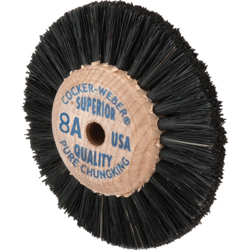 Cocker-Weber #8A Superior Wood Hub Wheel Brush - #57