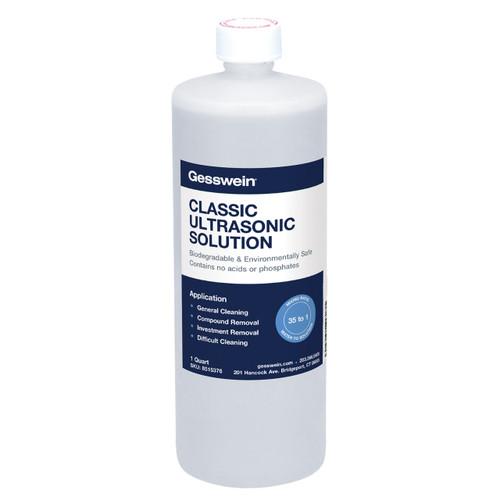 Classic Ultrasonic Solution - 1 Quart Bottle