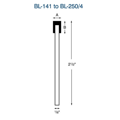 CBN Pins, "BL" Series - BL-250/2