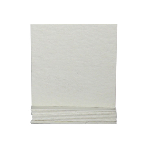 Non-Asbestos Square 4" Platinum Paper Bases (Pkg. of 20)