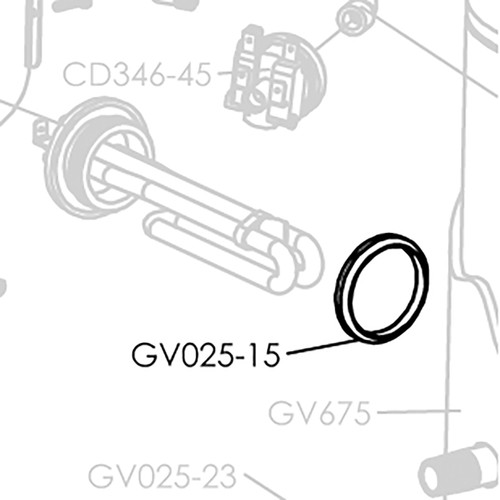 Repl. Gasket for 6000CJ, 7000CJ, 8000CJ Reliable Steamers