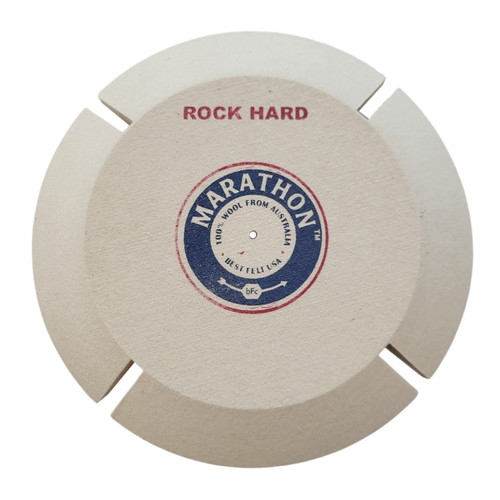 Marathon Split Lap 6x1/2" Rock-Hard Felt