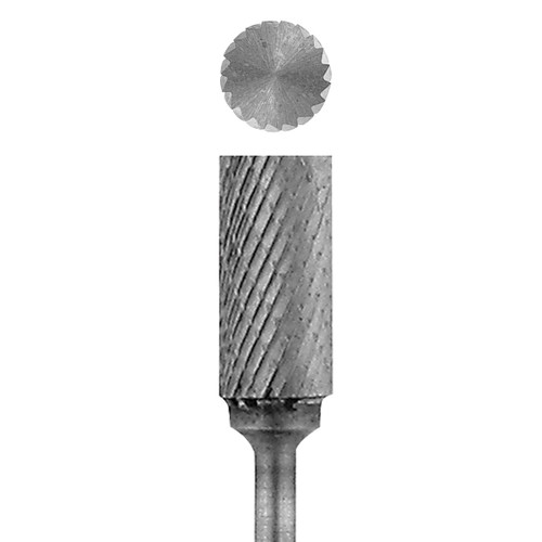 Jewelers Carbide Burs, 3/32" Shank - Cylinder 26 (6.30mm)