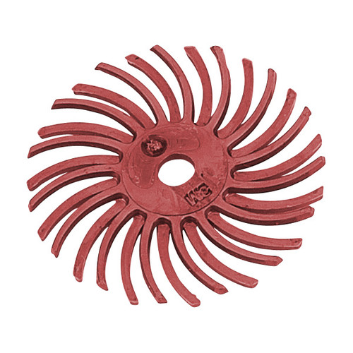 3M™ Radial Bristle Discs - 1" Red 220 Grit