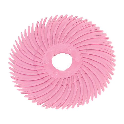 3M™ Radial Bristle Discs 2" (Pkg. of 10) - 2" Pink (Pumice)