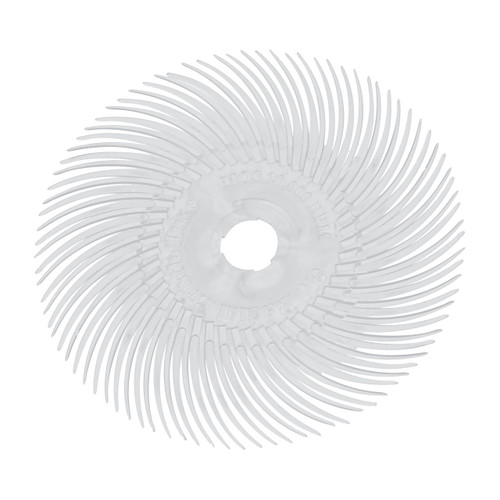 3M™ Radial Bristle Discs 3" (Pkg. of 10) - 3" White (120 grit)