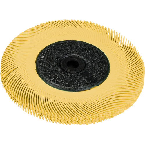 3M™ Radial Bristle Discs 6" 8-Ply, Yellow (80 grit)