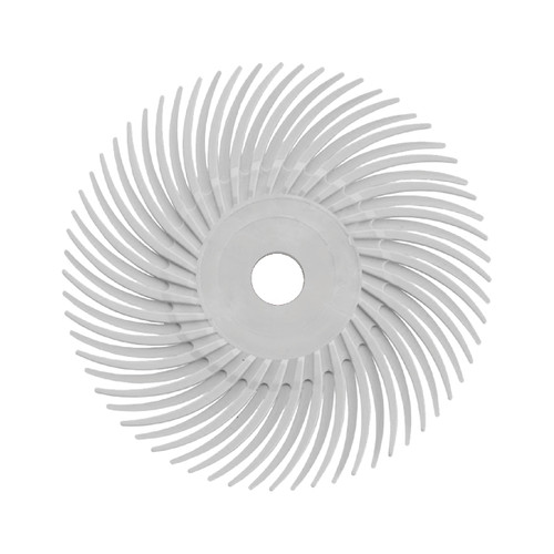 Dedeco® SUNBURST® Radial Discs - 3" (3/8" Center Hole) - 120 grit (Pkg. of 12)