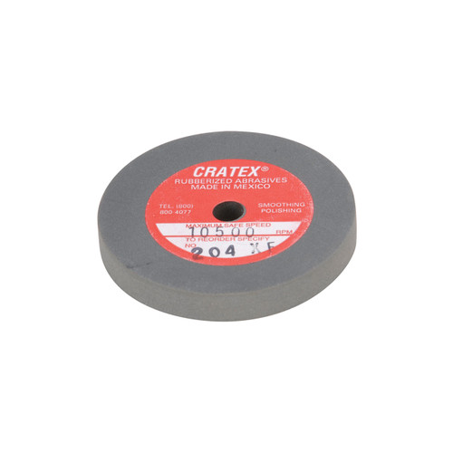 Cratex® Large Wheel, 2"x1/4" - 204 Extra-Fine
