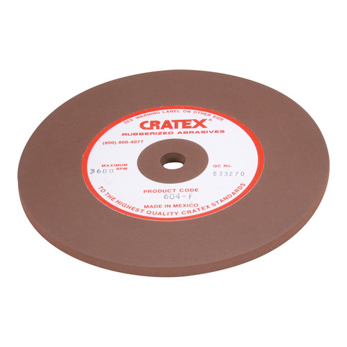 Cratex® Large Wheel, 6"x1/4" - 604 Fine