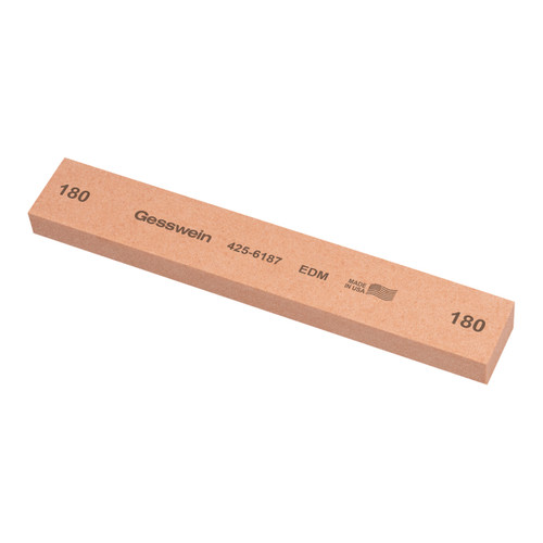 Gesswein® EDM Stones - 1" x 1/2" x 6", 180 Grit  (Pkg. of 6)